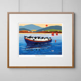 Ewe've Missed The Boat Mounted Print