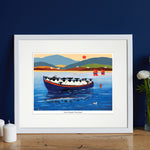 Ewe've Missed The Boat Mounted Print