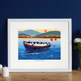 Ewe've Missed The Boat Mounted Print