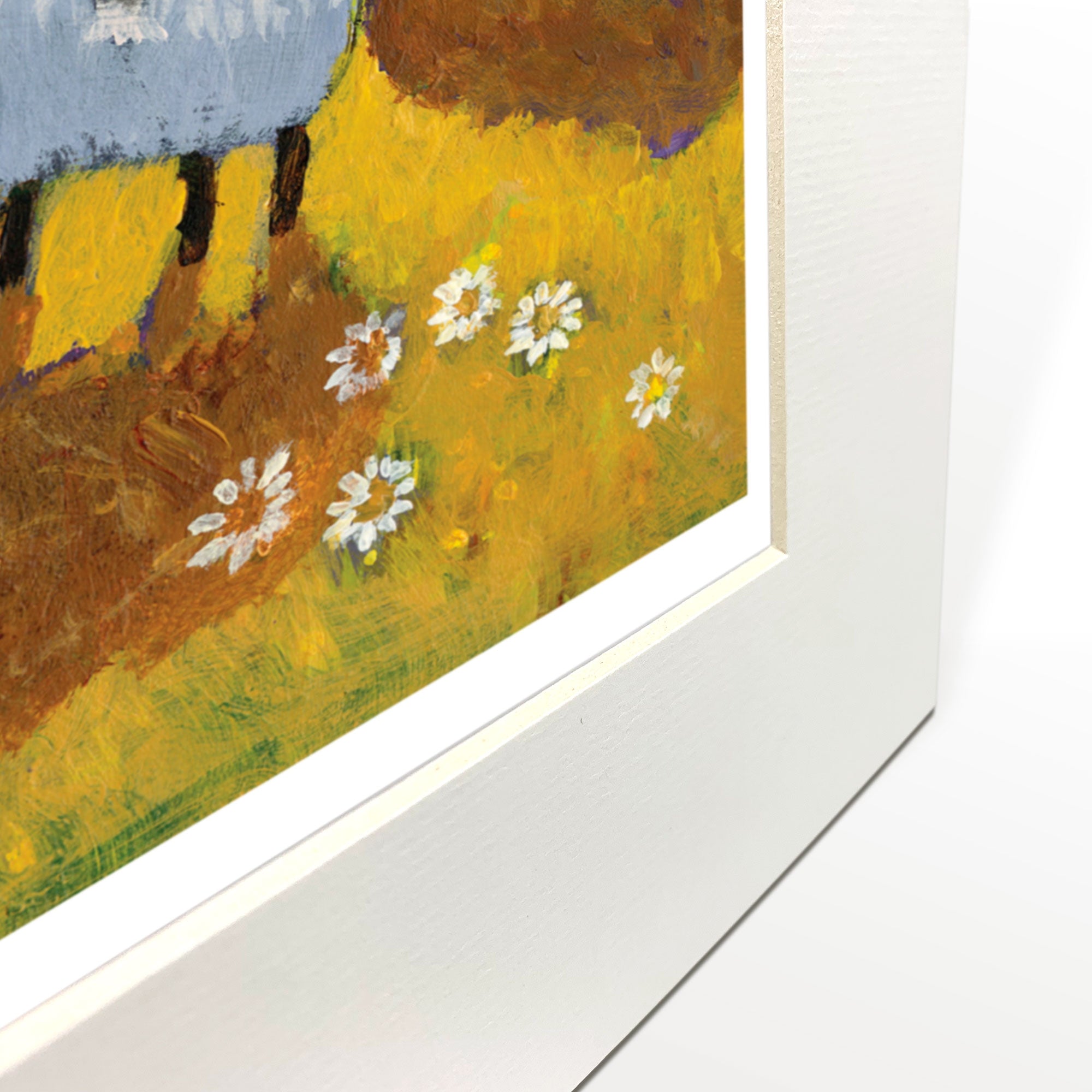 Happy Birthday To Ewe Mounted Print