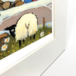 Thank Ewe Mounted Print