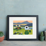 Thank Ewe Mounted Print