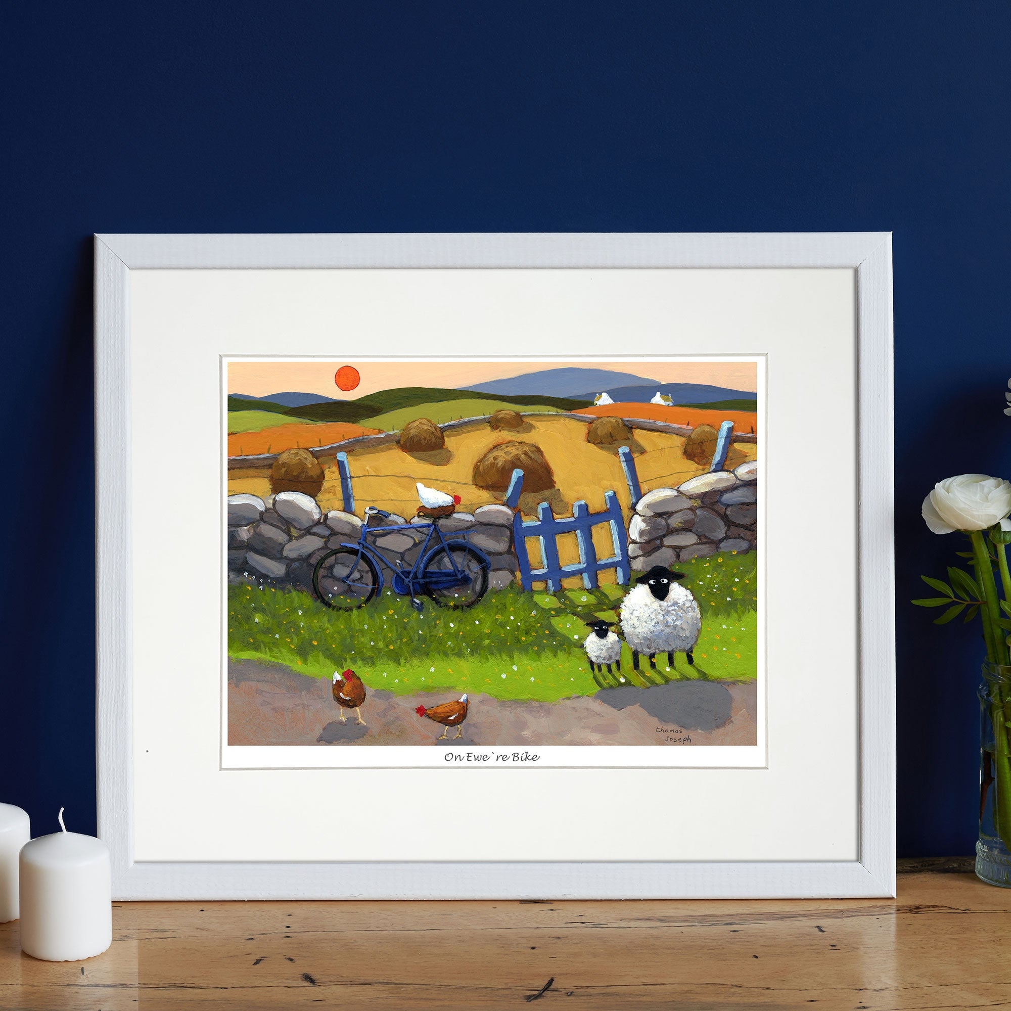 On Ewe'r Bike Mounted Print