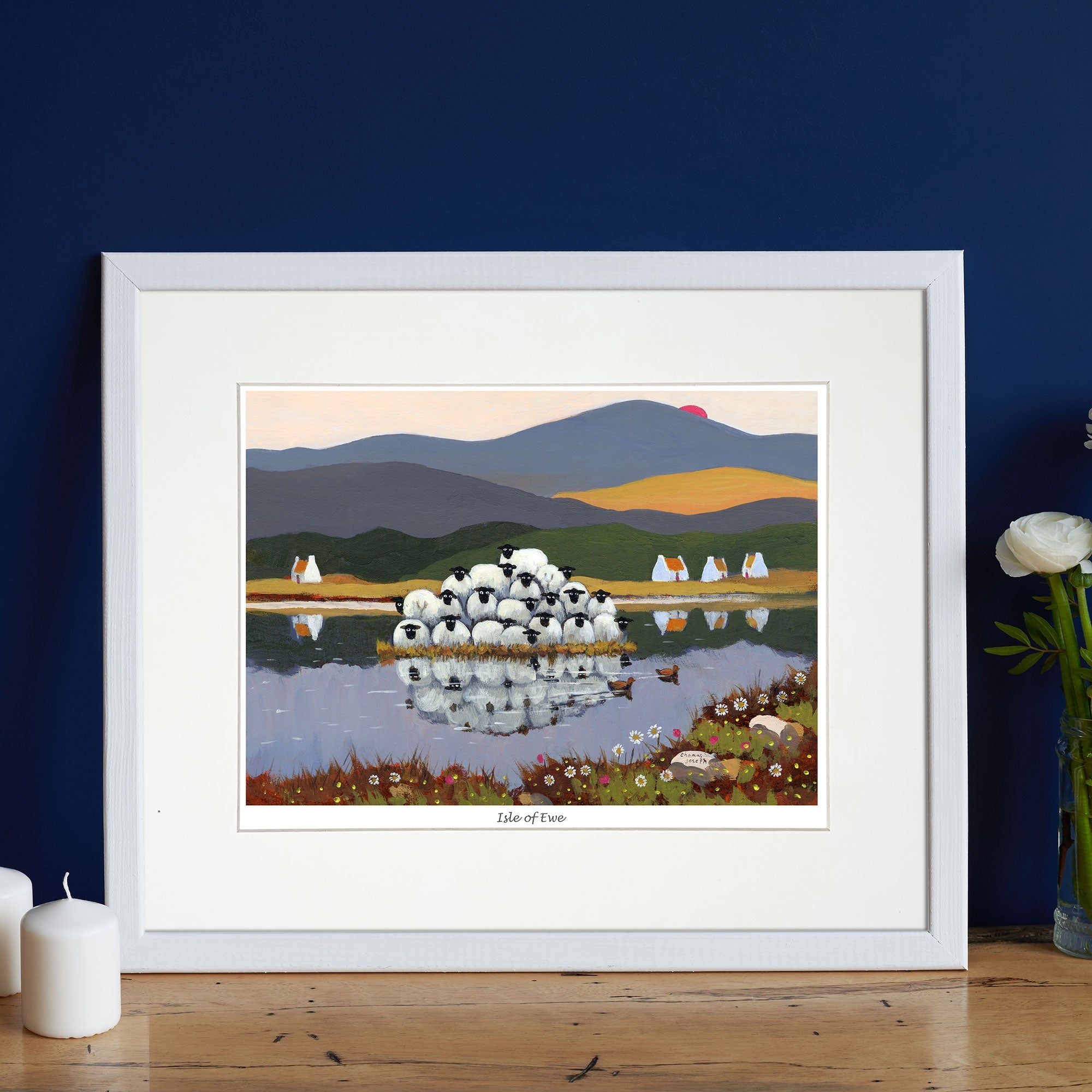 Isle Of Ewe Mounted Print