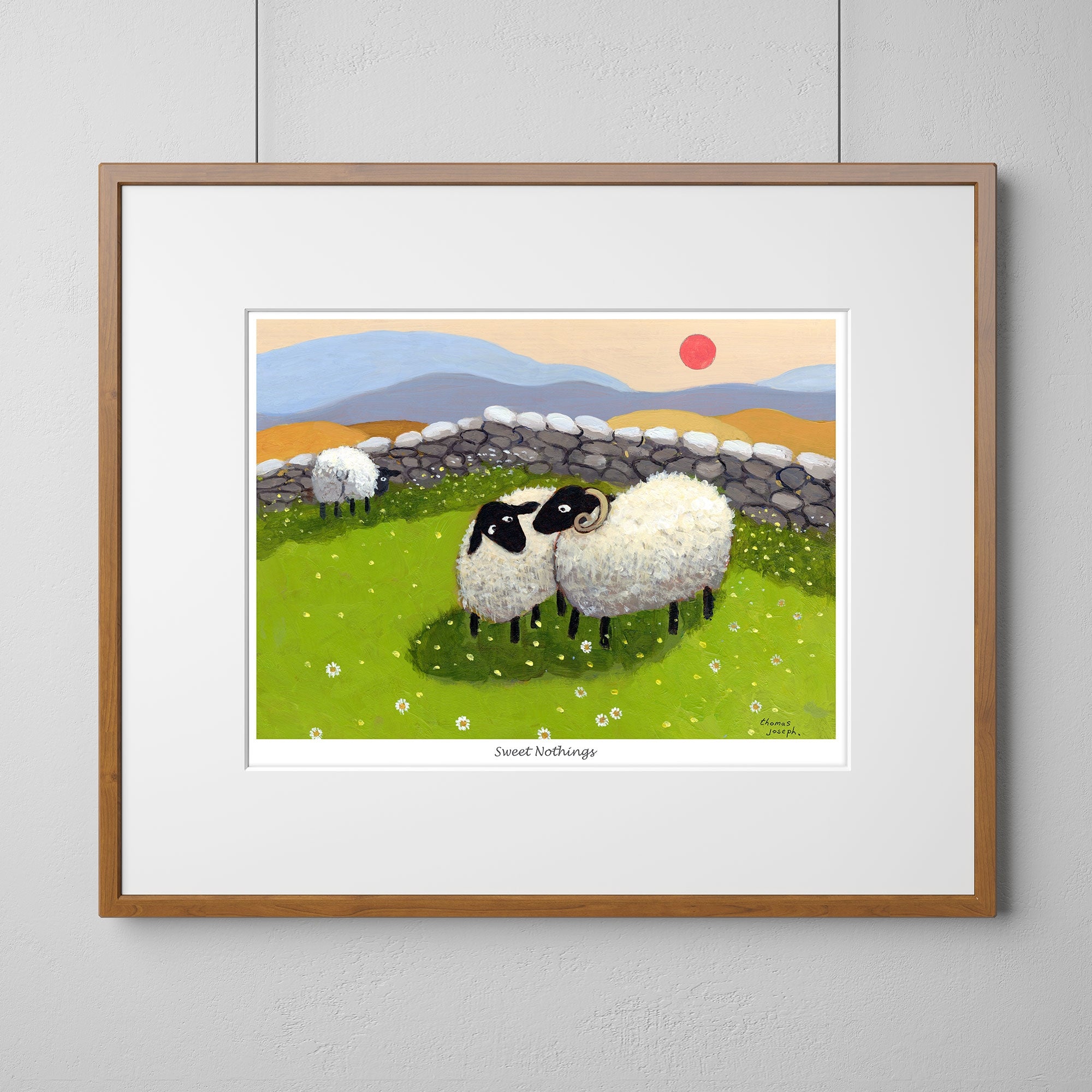 Sweet Nothings Mounted Print
