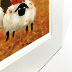 I'm Nuts About Ewe Mounted Print