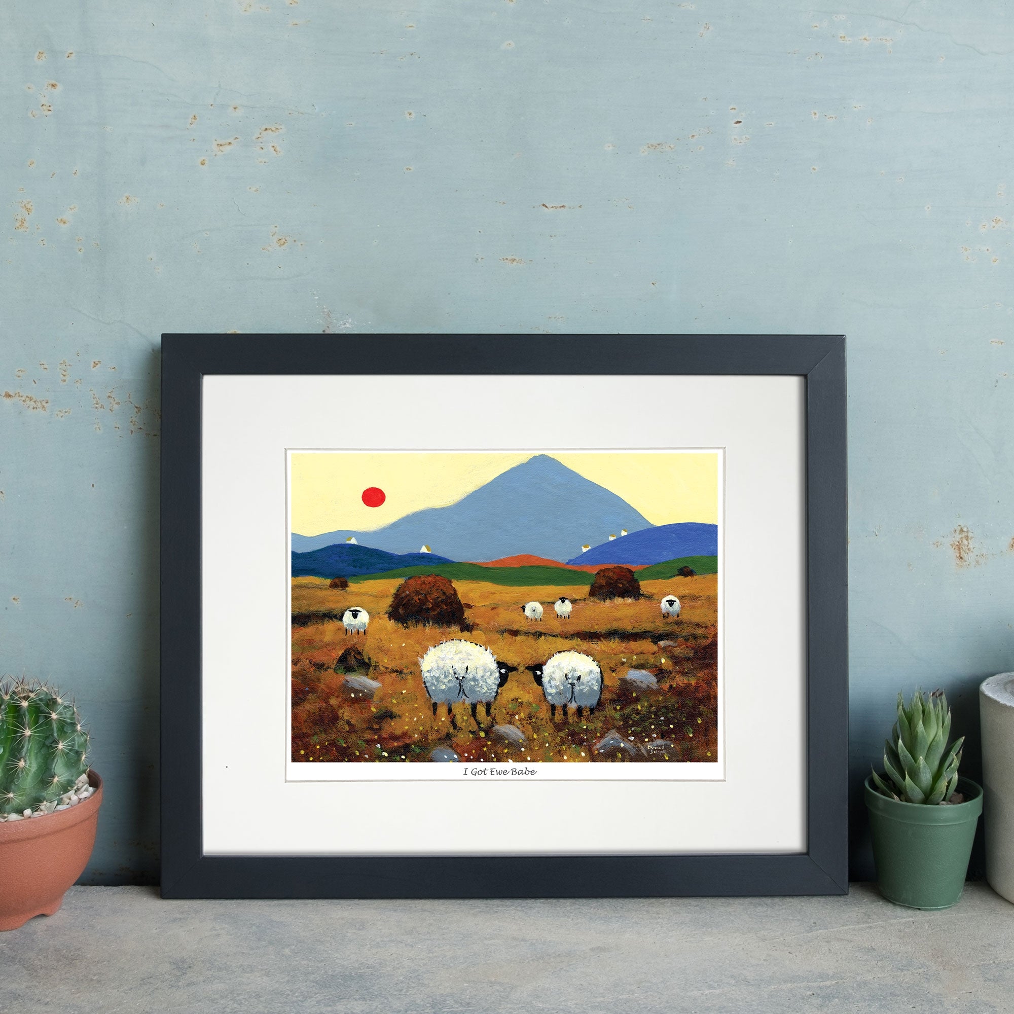 I Got Ewe Babe Mounted Print