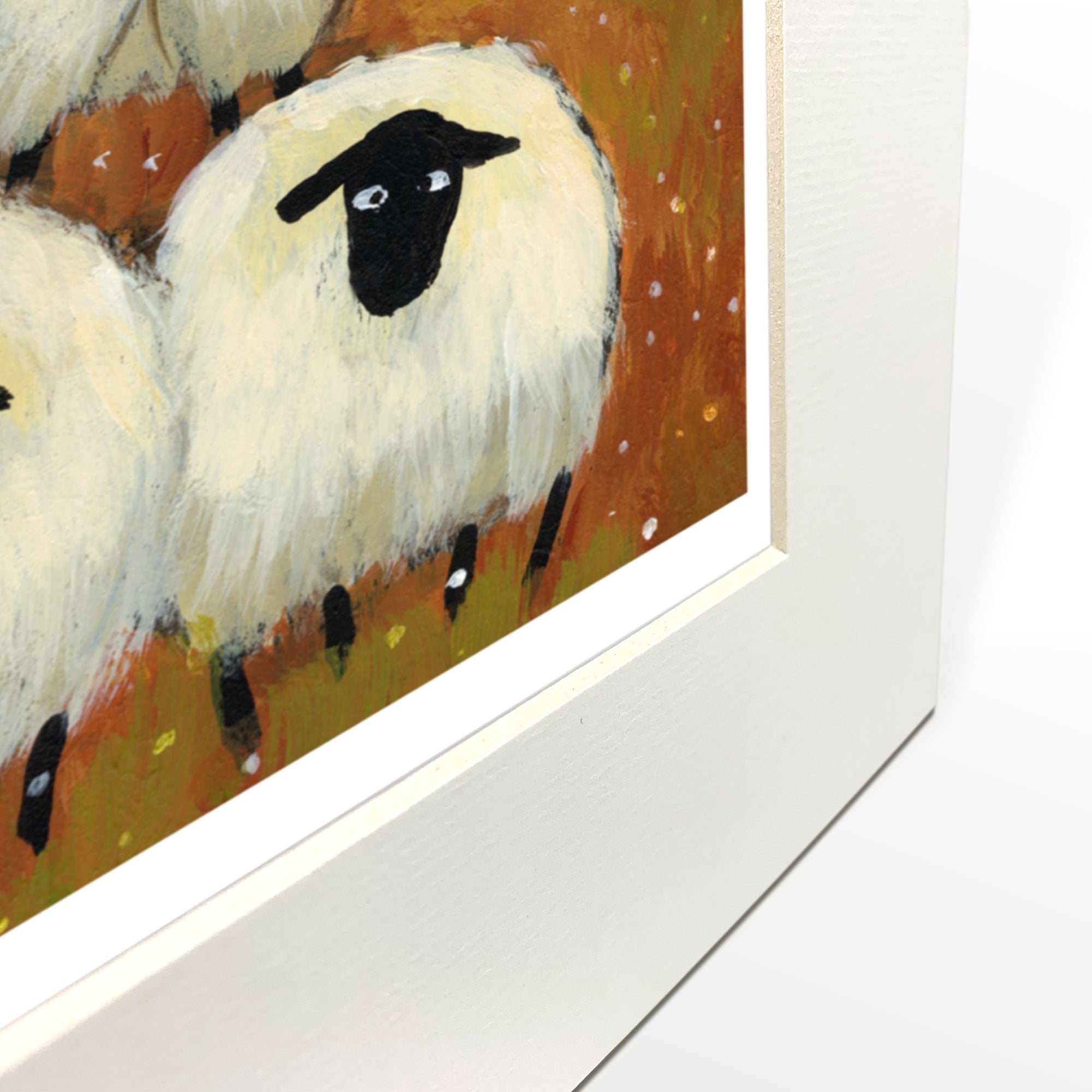 Eejits Mounted Print