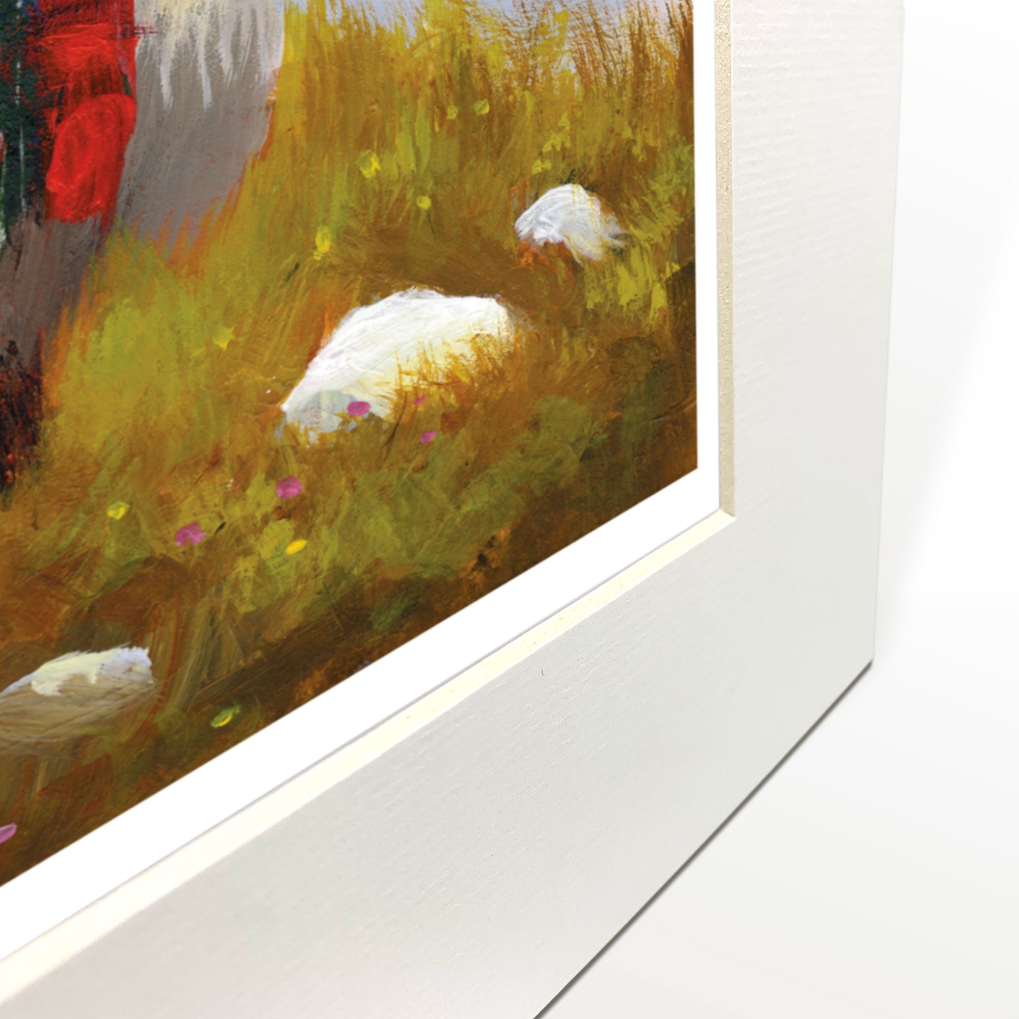 See Ewe Jimmy Mounted Print