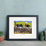 Ewe Owl Hoot Mounted Print