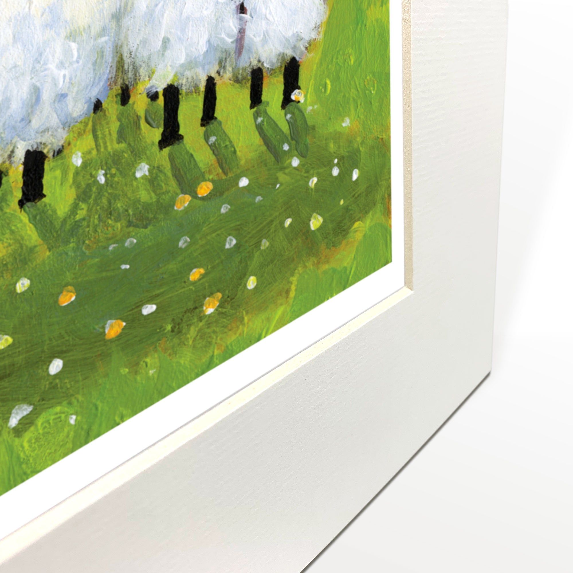 Fleeced Mounted Print