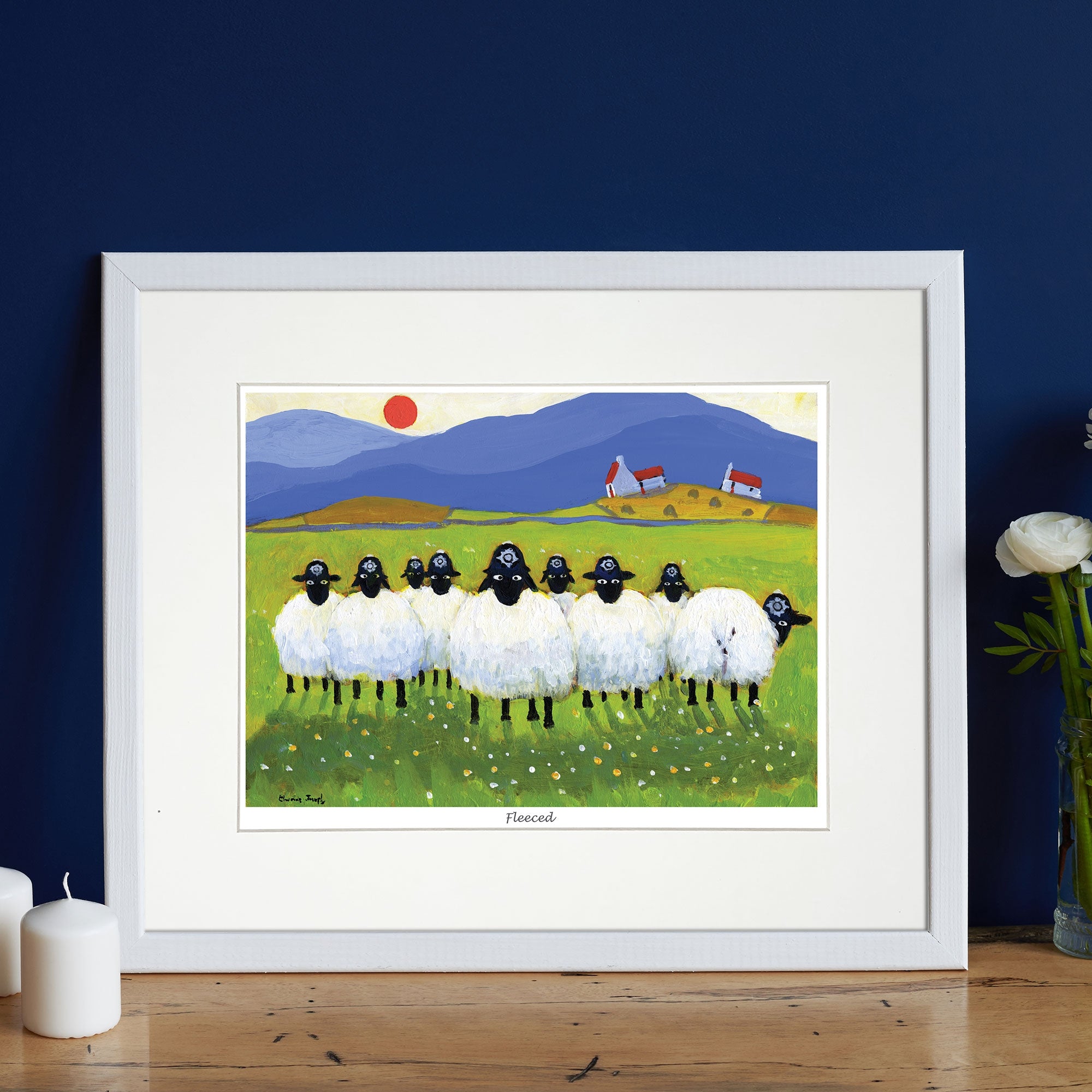 Fleeced Mounted Print