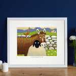 Do Ewe Promise Not To Tell Mounted Print