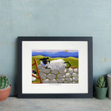 Ewe Live The High Life Mounted Print
