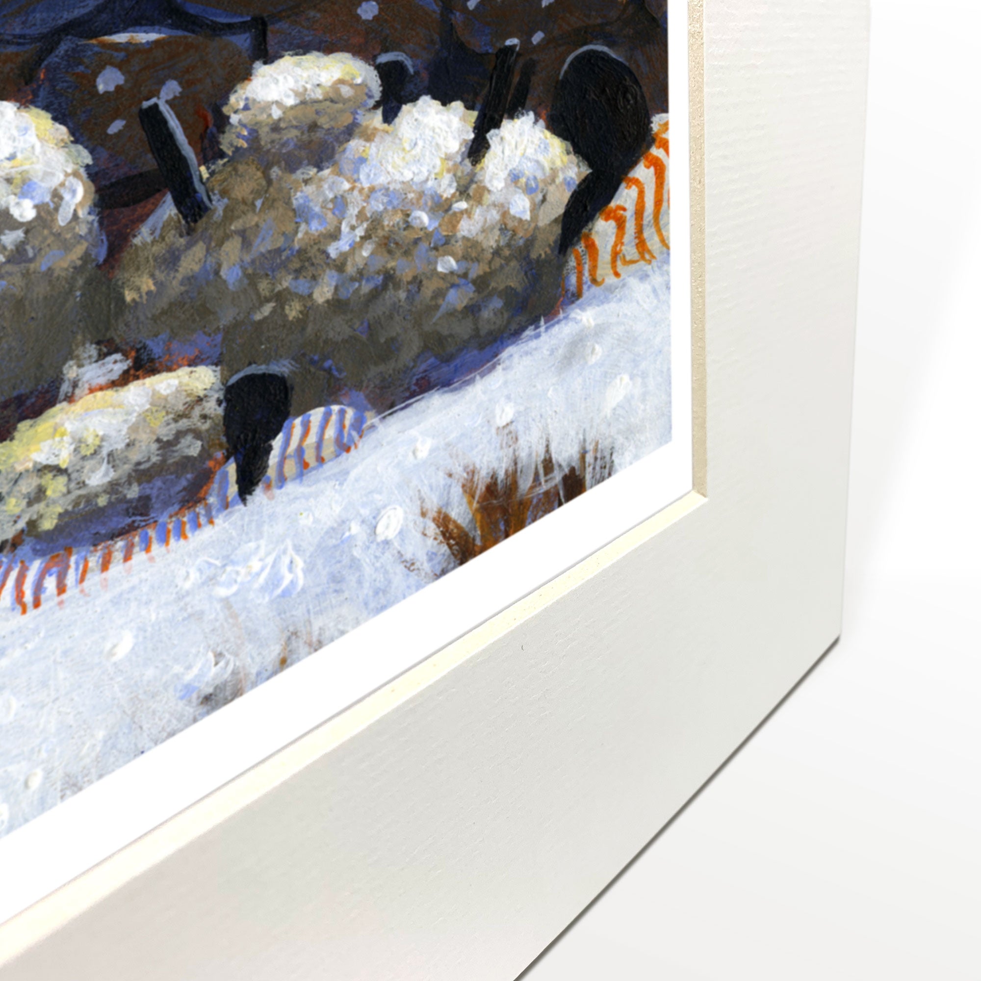 Silent Night Mounted Print