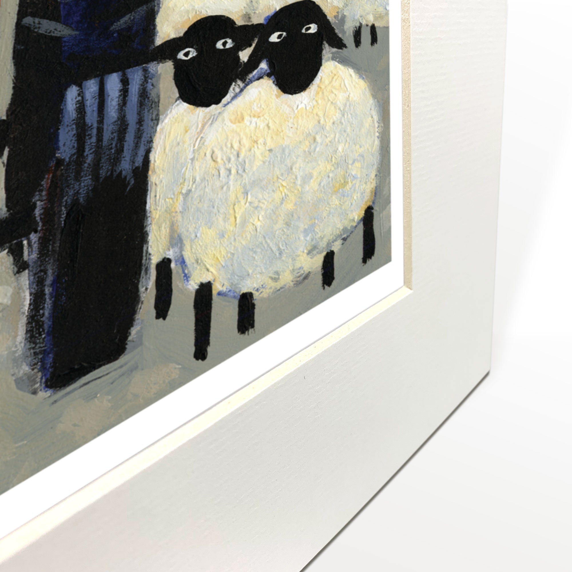 Jenson Mutton Mounted Print