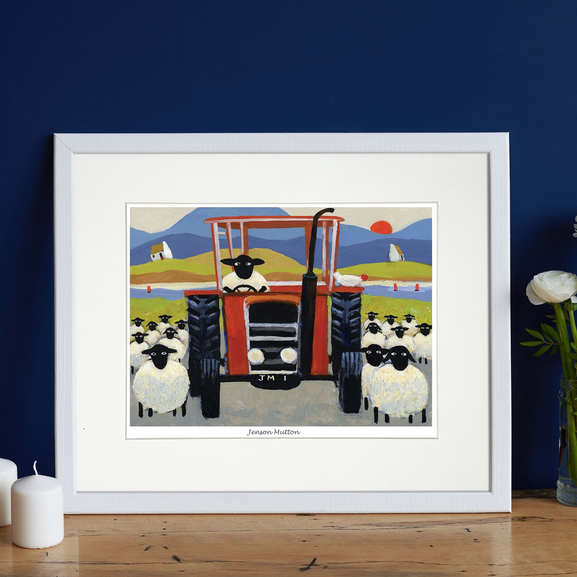 Jenson Mutton Mounted Print