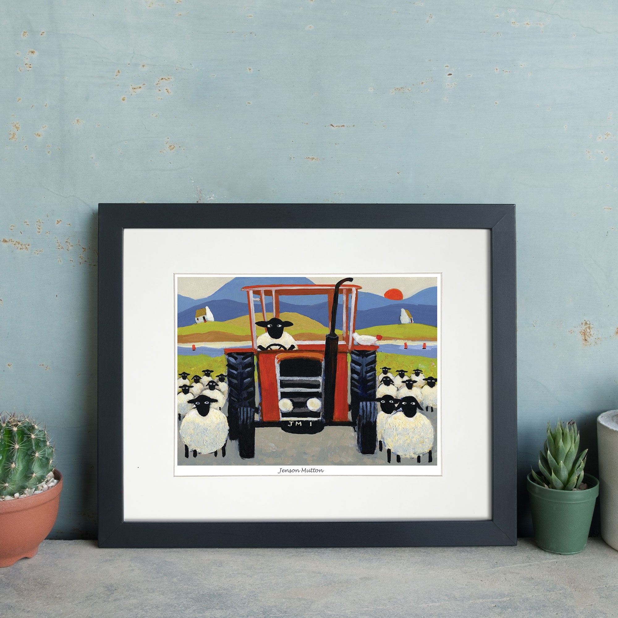 Jenson Mutton Mounted Print