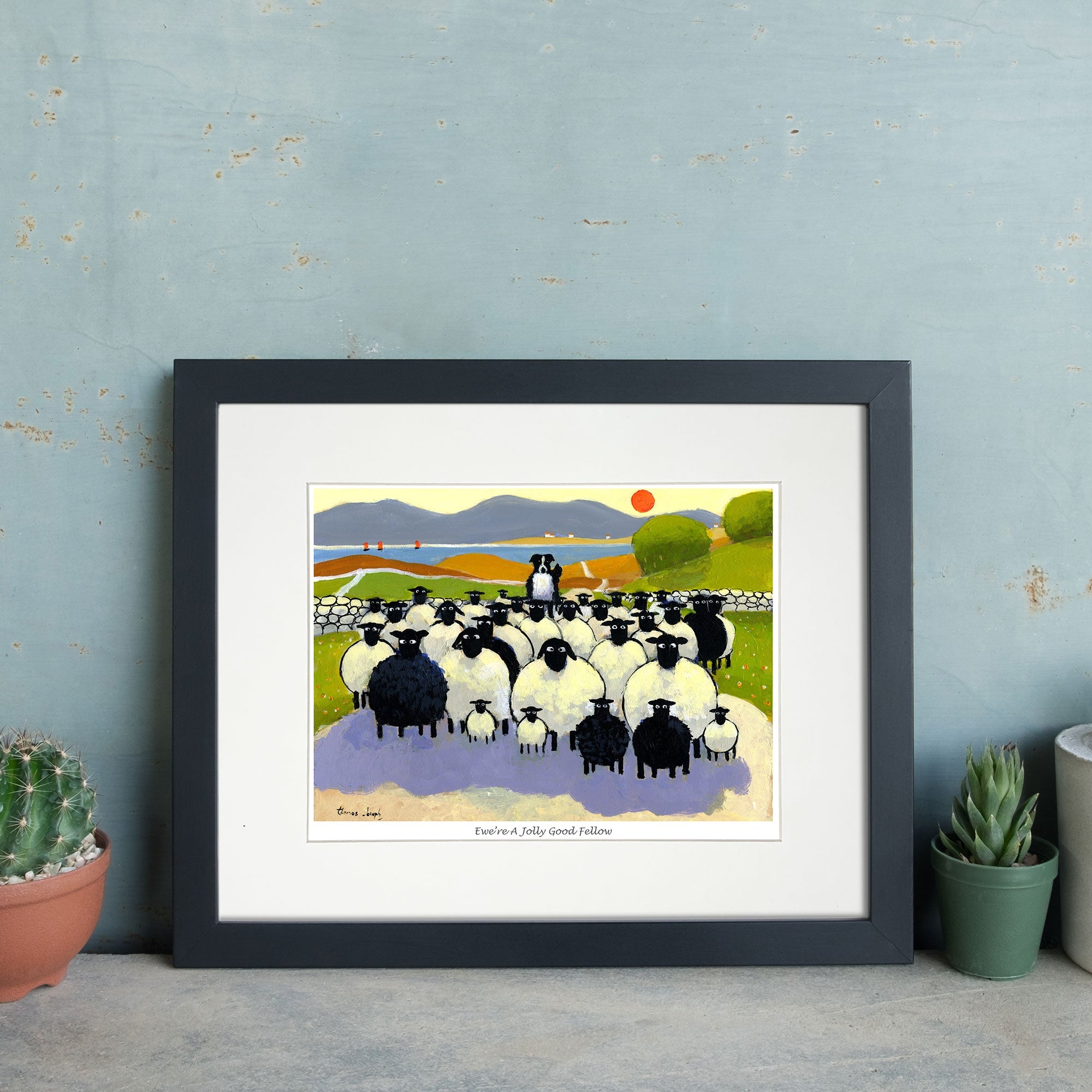 Ewe-Re A Jolly Good Fellow Mounted Print