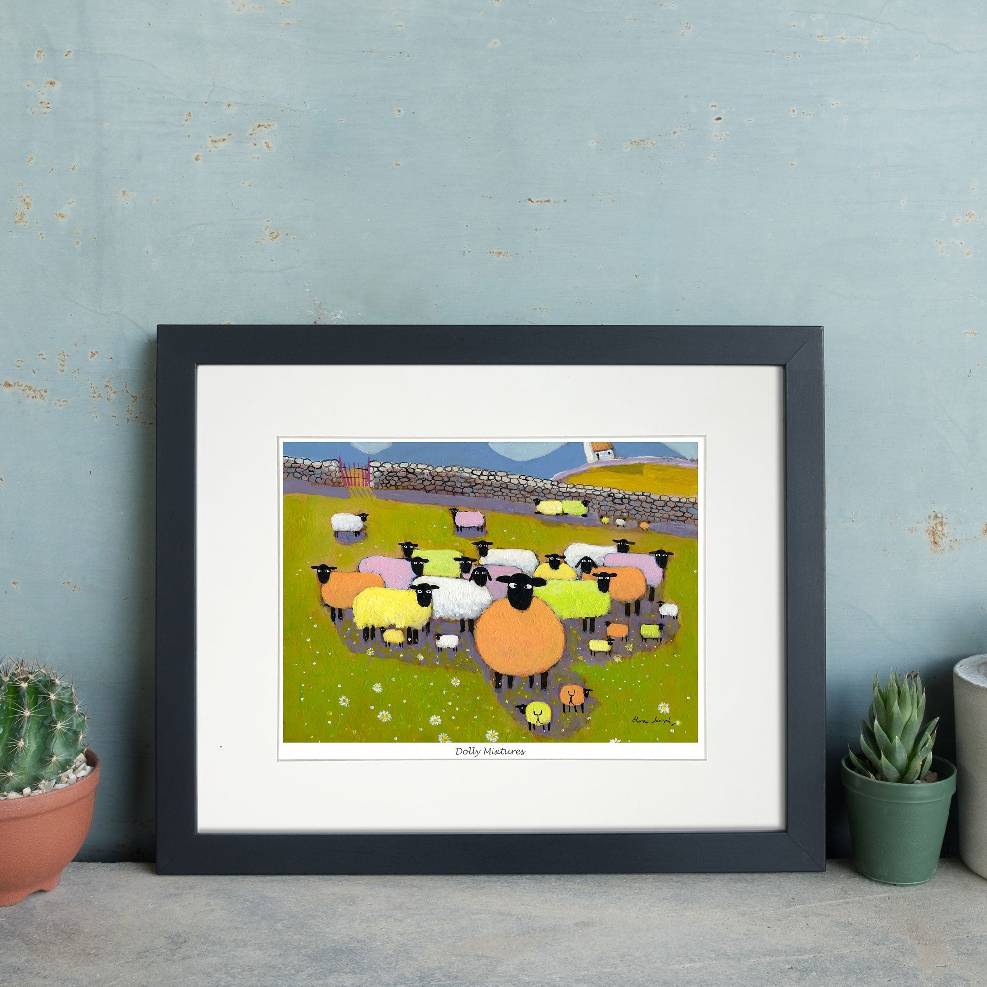 Dolly Mixtures Mounted Print