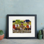 Ewe Got Friends Mounted Print