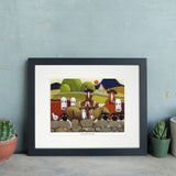 Ewe Got Friends Mounted Print