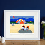 Ewe Need A Break Mounted Print