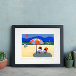 Ewe Need A Break Mounted Print