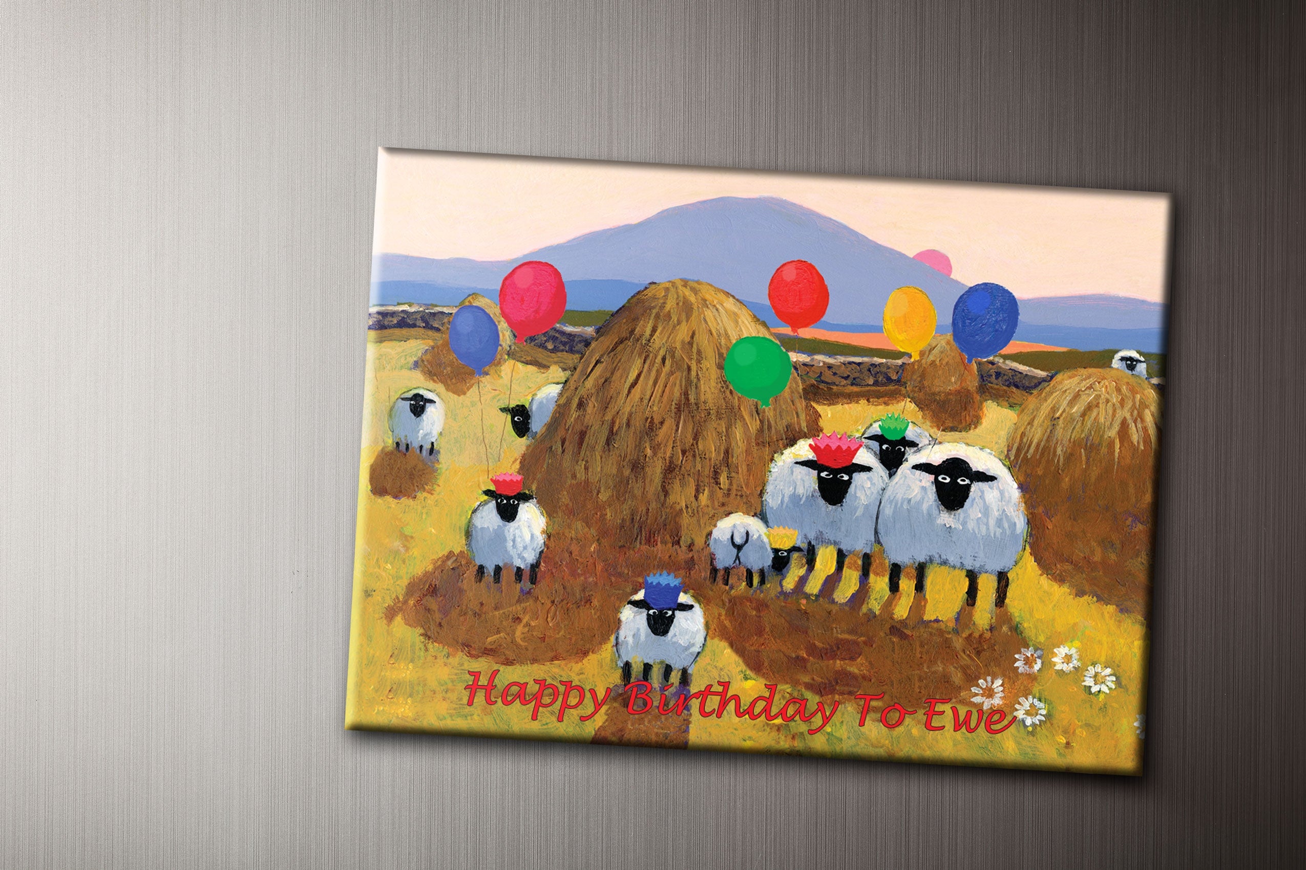 Happy Birthday To Ewe Fridge Magnet