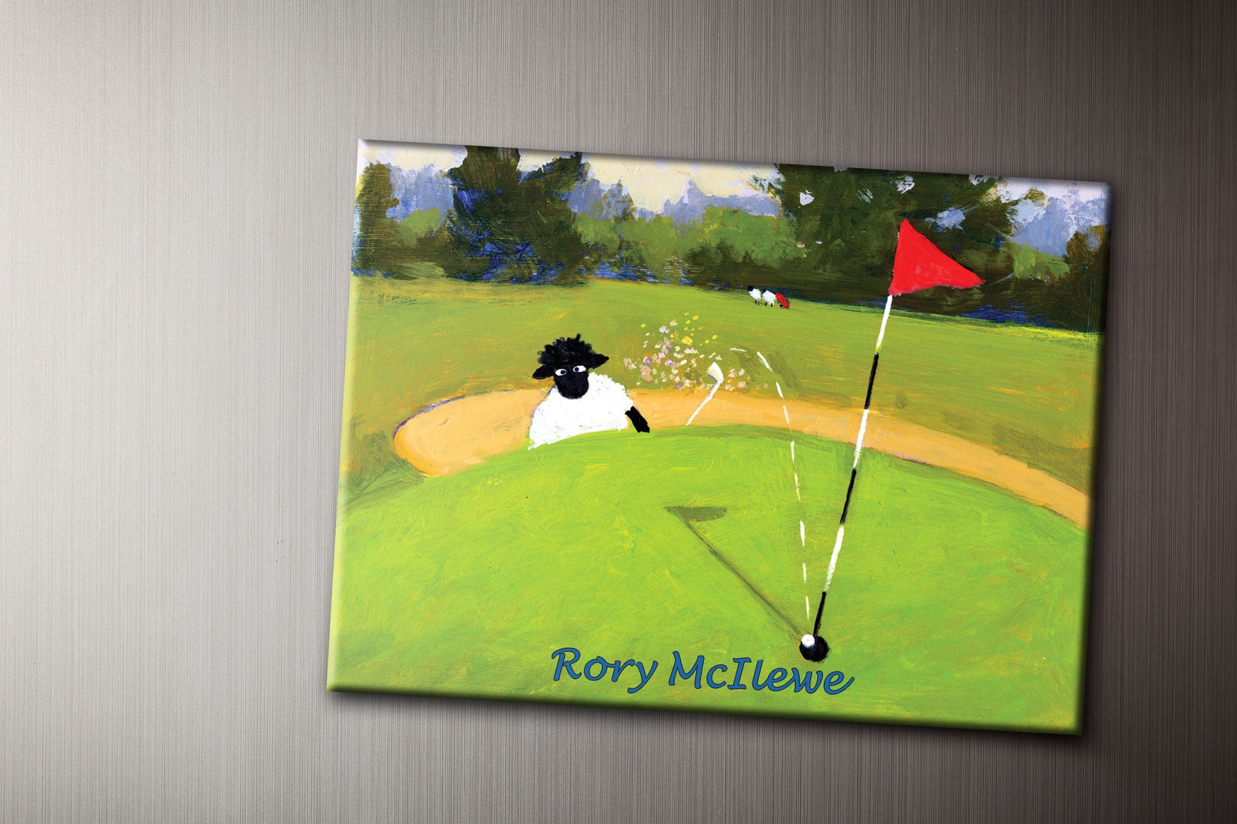 Rory Mcilewe Fridge Magnet
