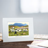 Highland Showdown Greeting Card