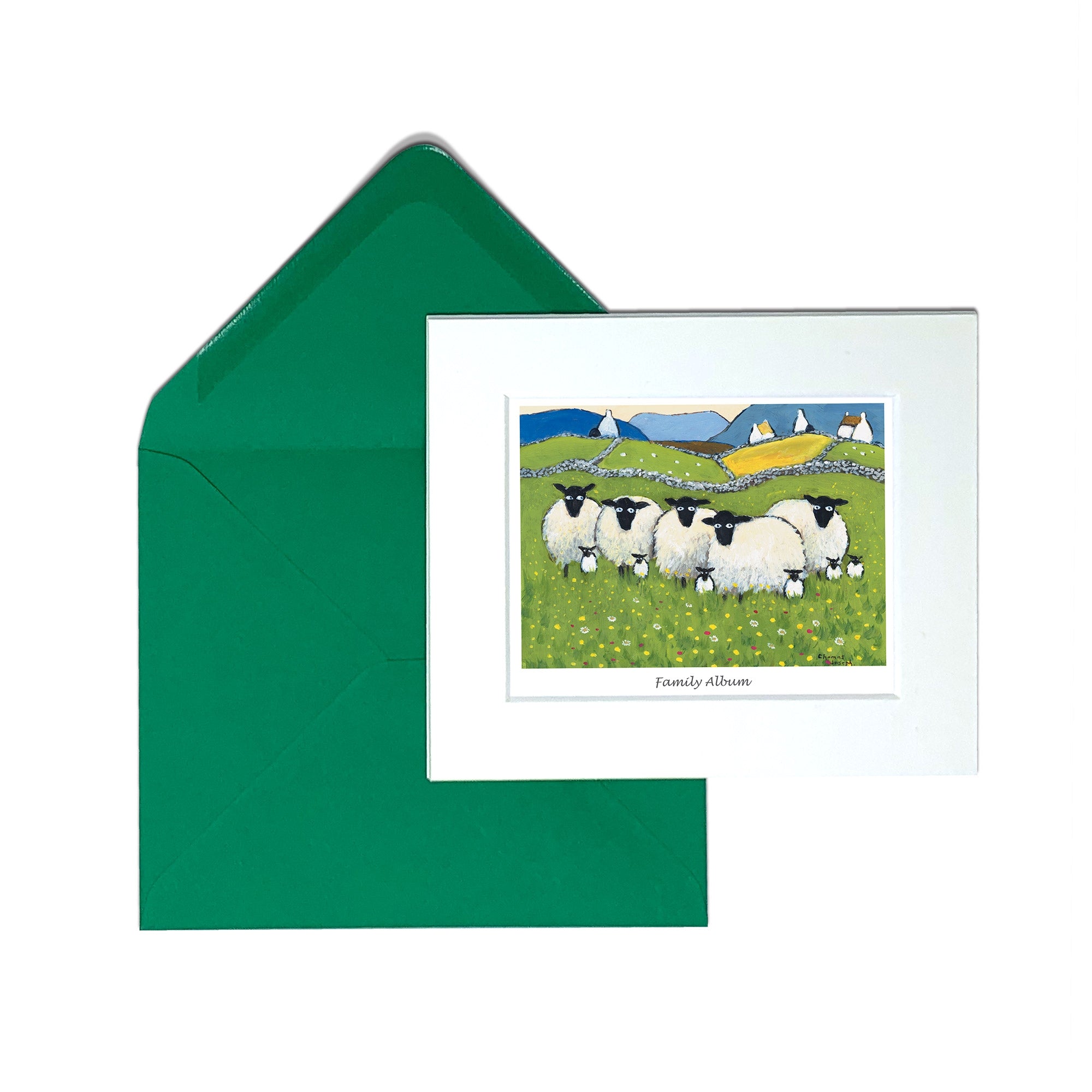 Family Album Greeting Card