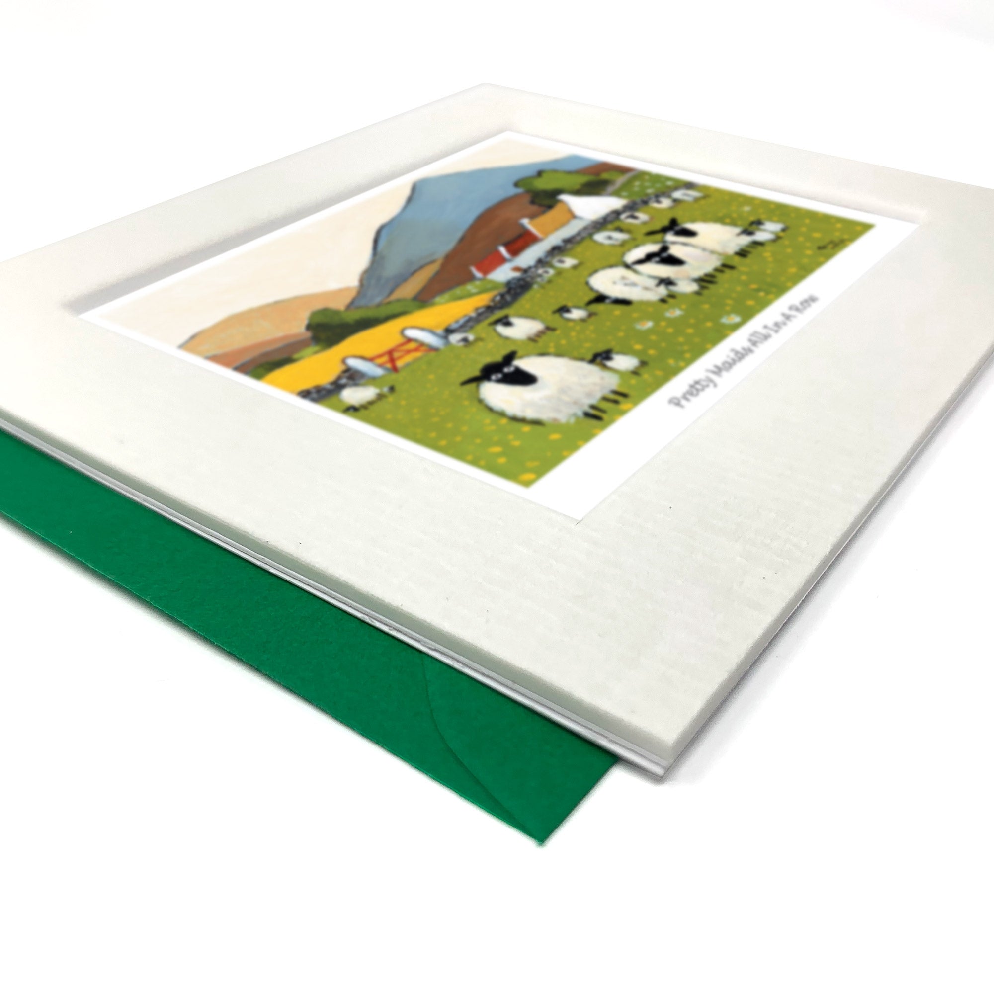 Pretty Maids All In A Row Greeting Card