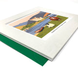 Family Day At Eilean Donan Greeting Card