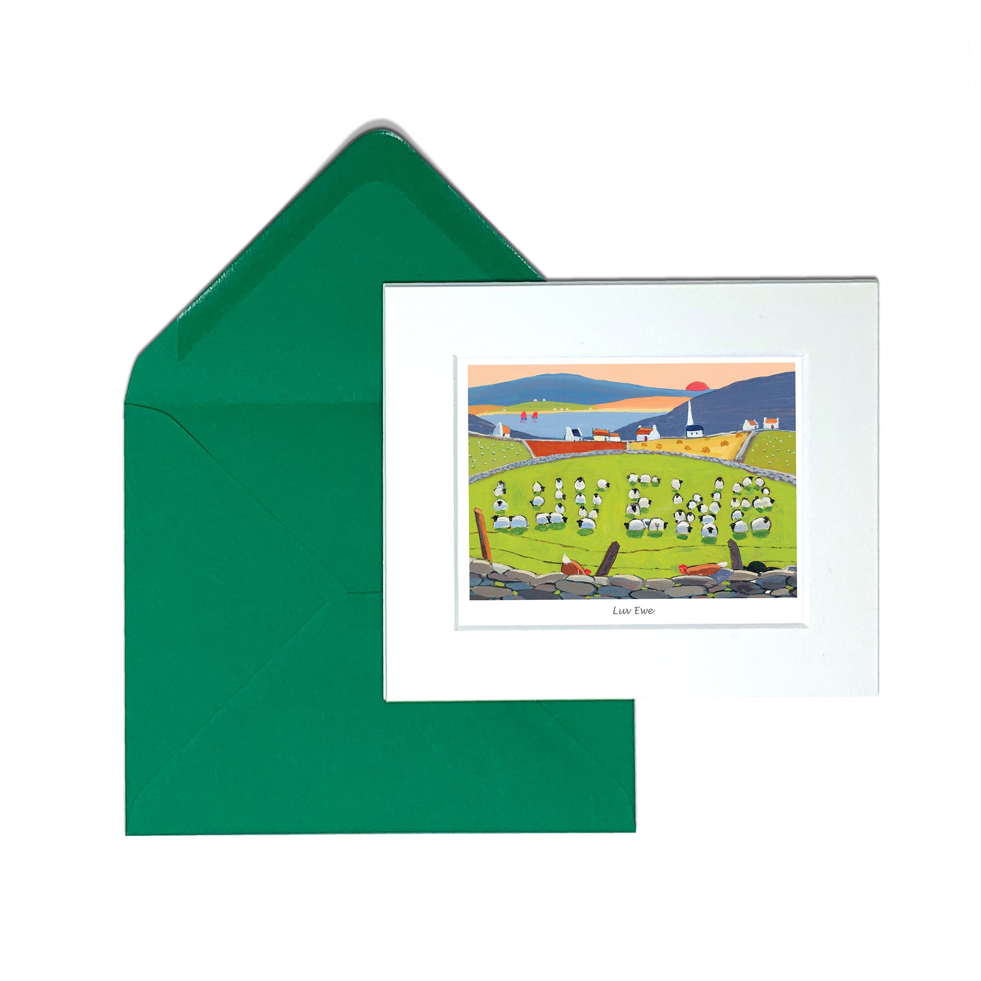 Luv Ewe Greeting Card