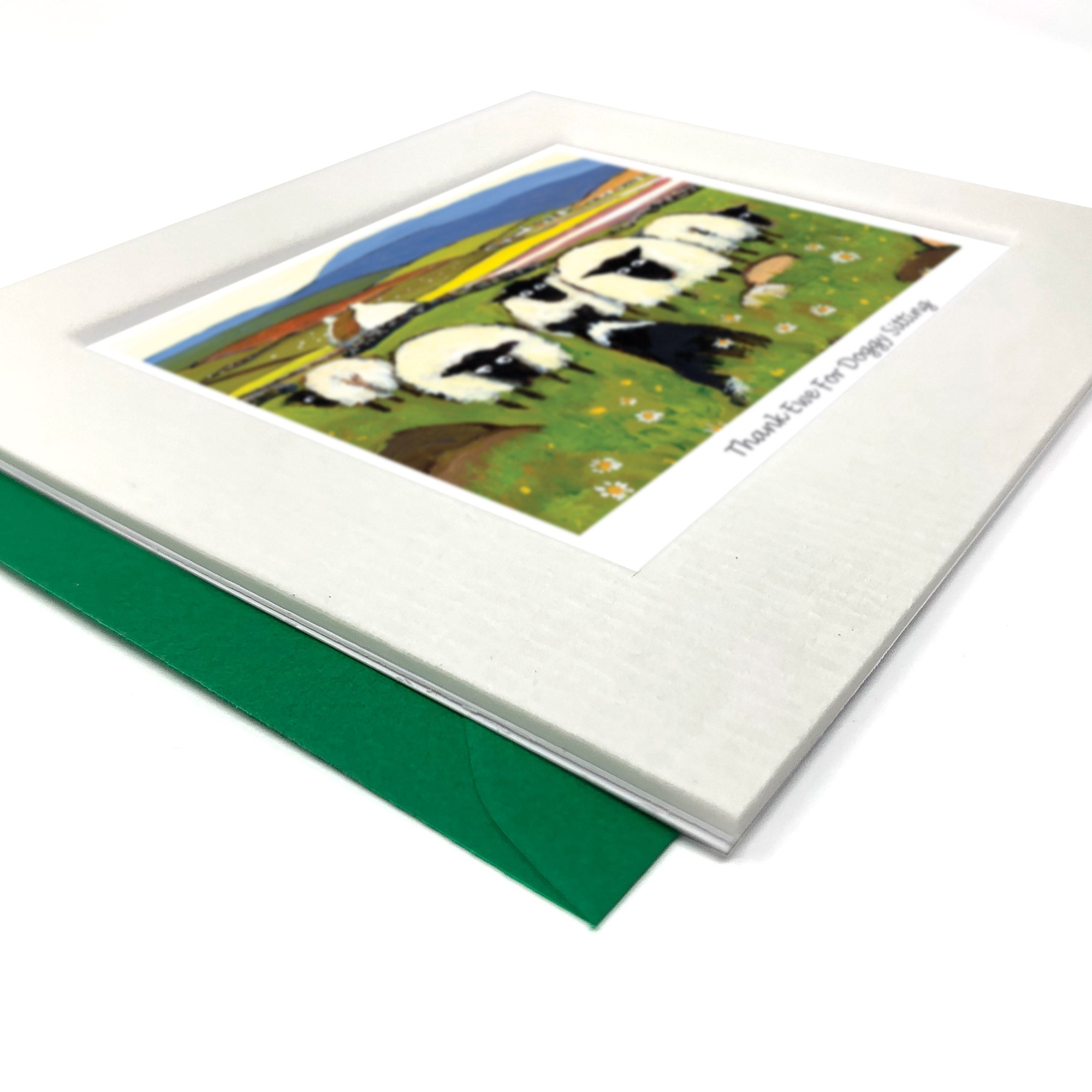 Thank Ewe For Doggy Sitting Greeting Card
