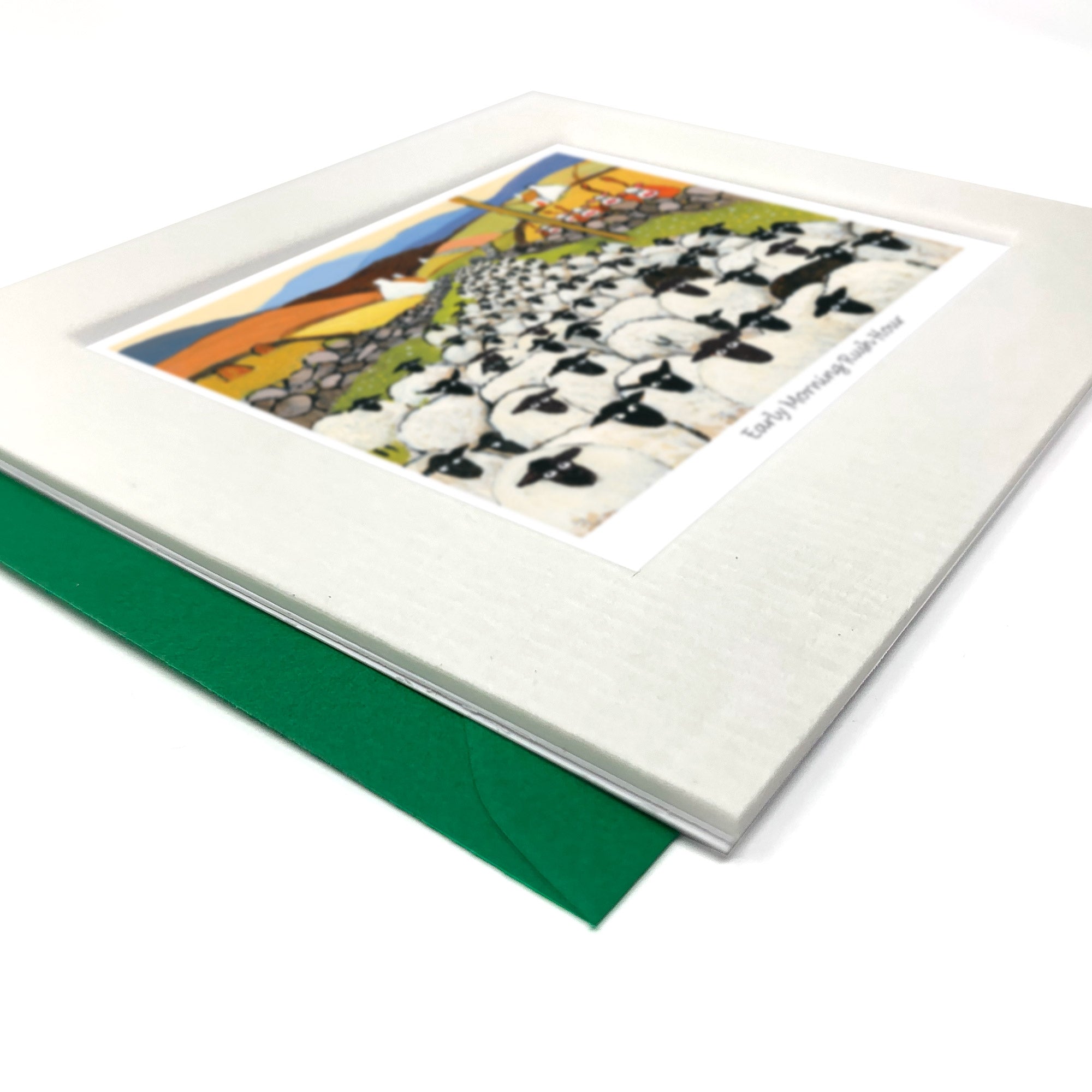 Early Morning Rush Hour Greeting Card
