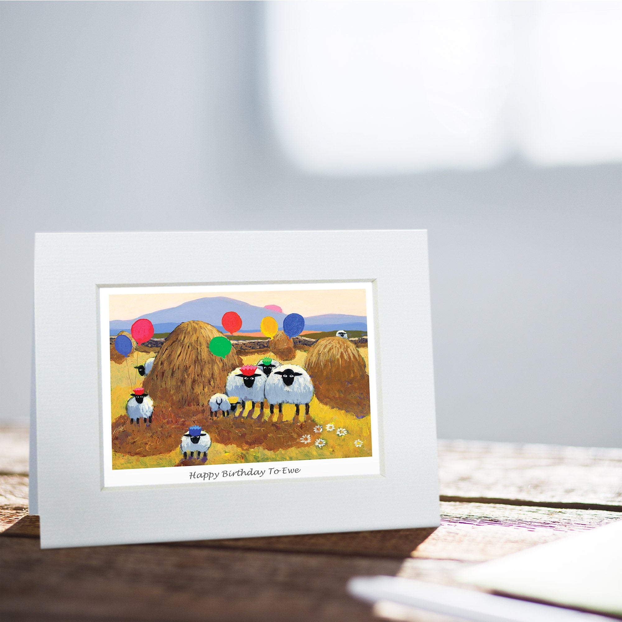 Happy Birthday To Ewe Greeting Card