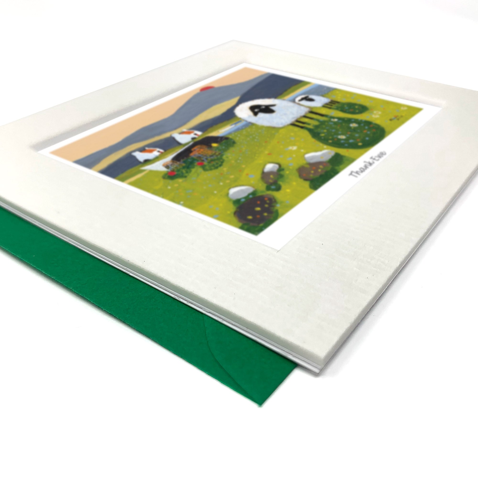 Thank Ewe Greeting Card
