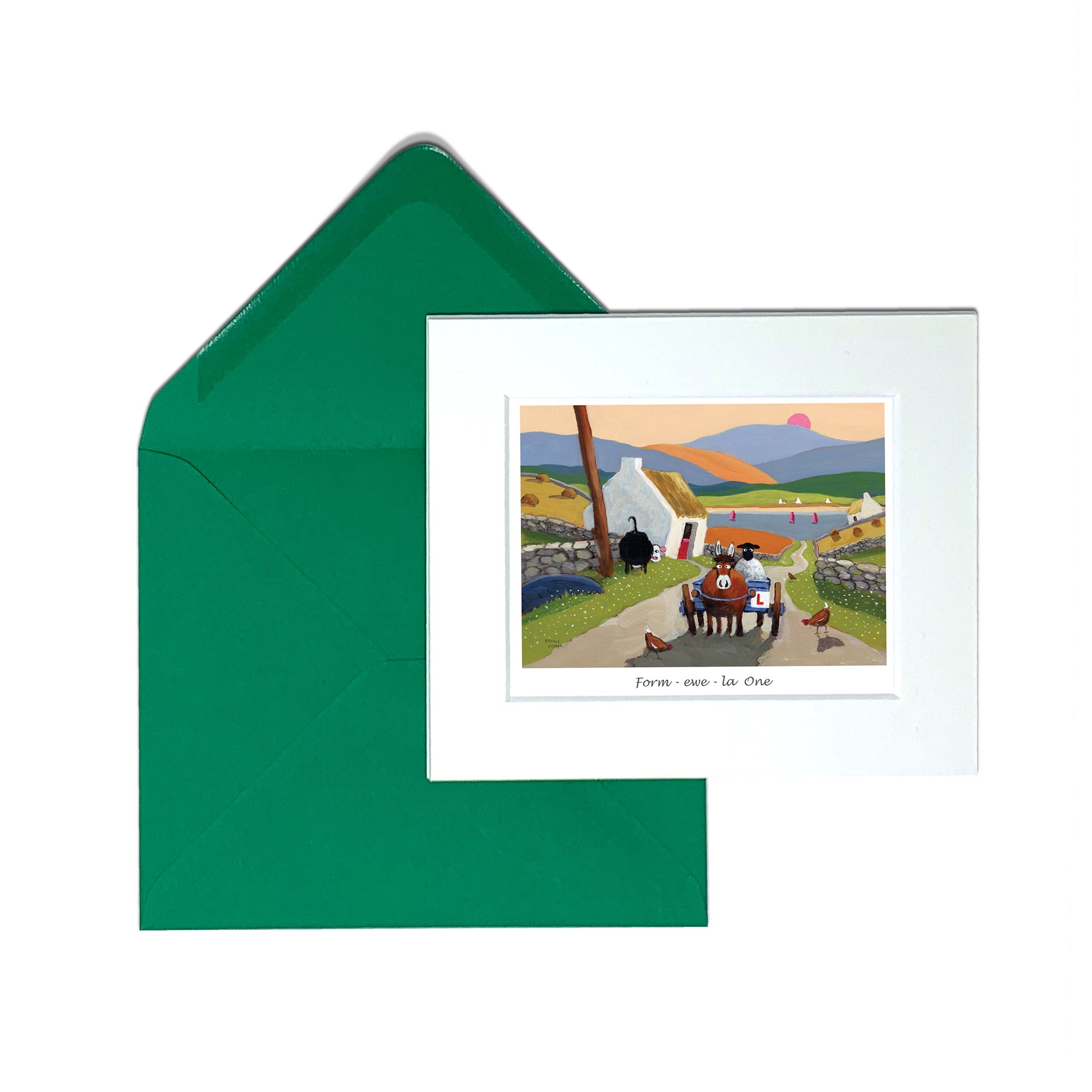 Form-ewe-la One Greeting Card