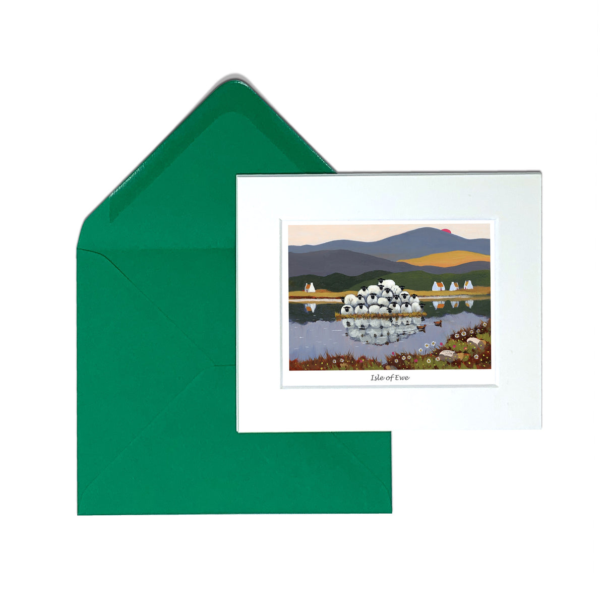 Isle Of Ewe Greeting Card