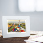 Wish Ewe Were Here Too Greeting Card