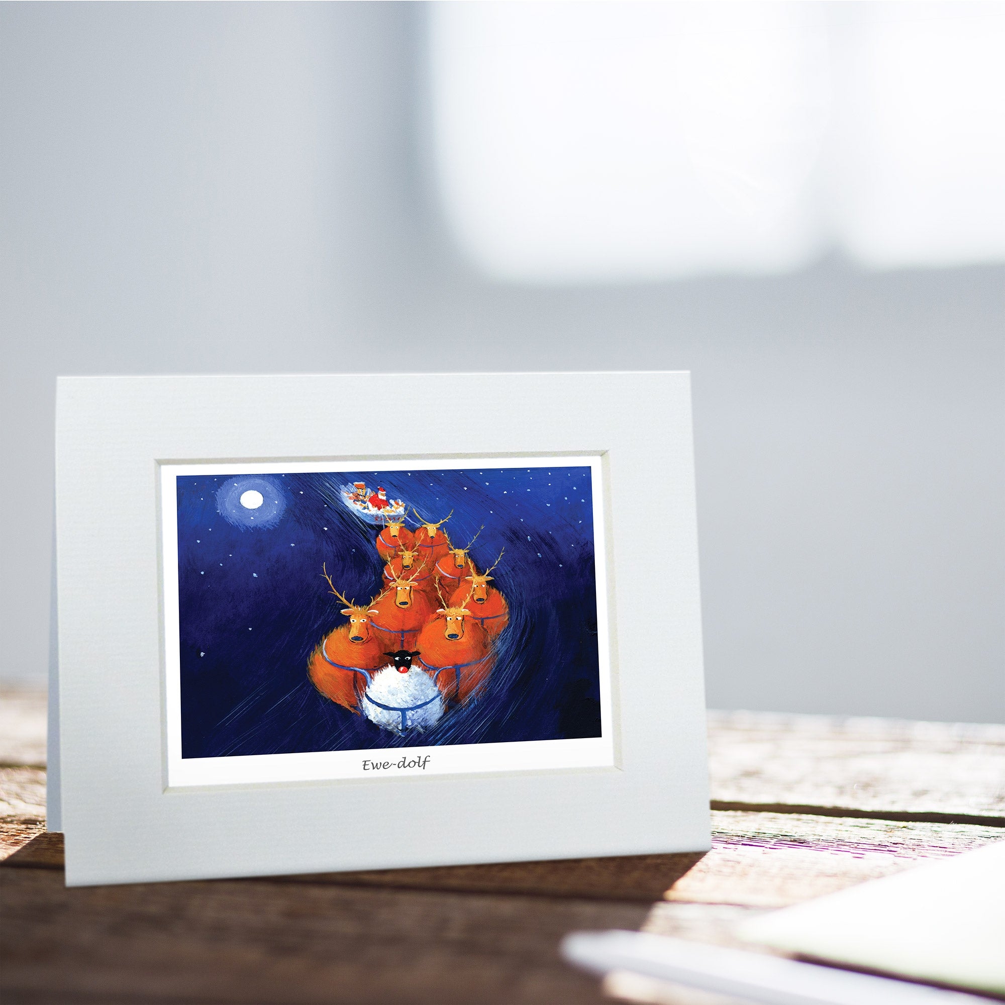 Ewe-Dolph Greeting Card