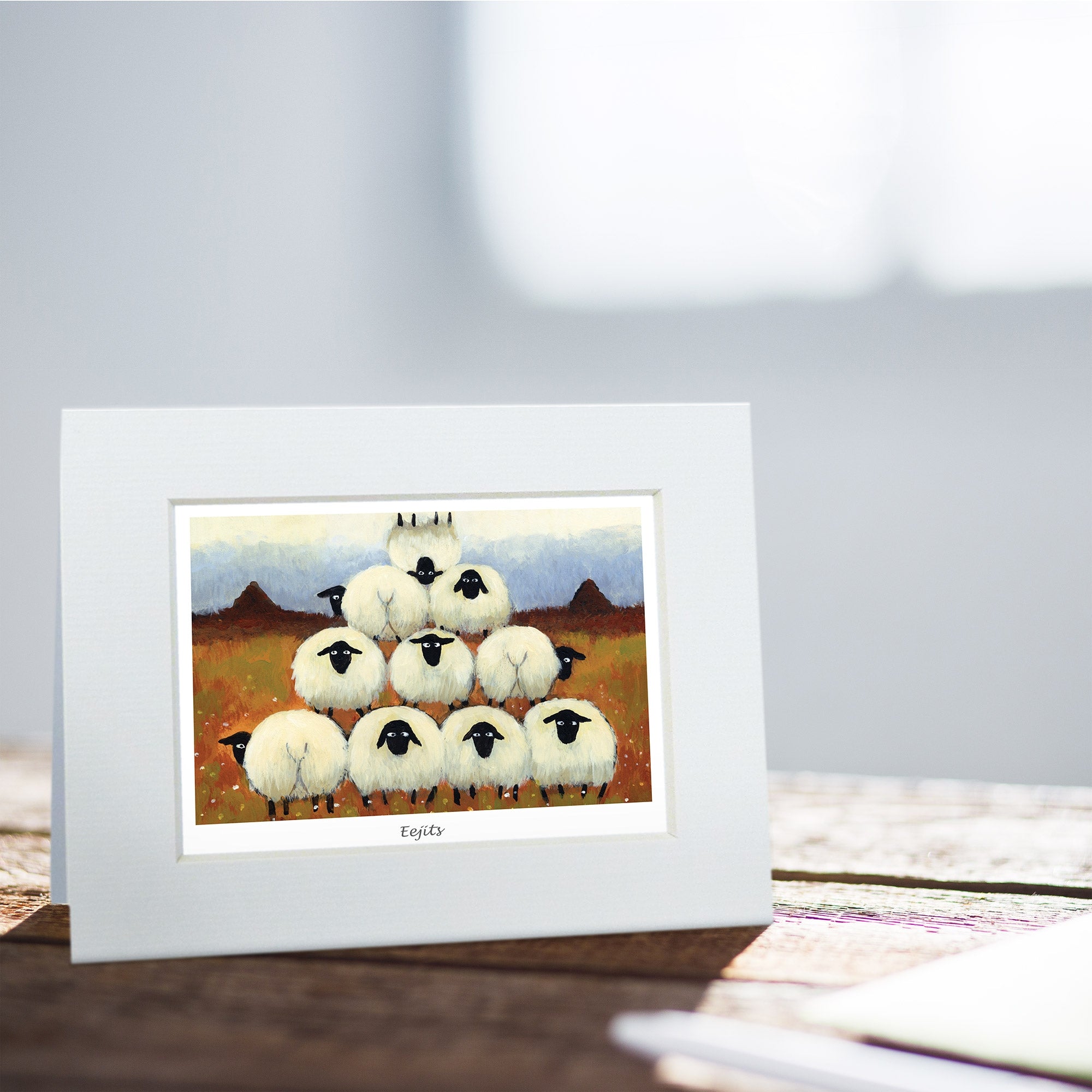 Eejits Greeting Card
