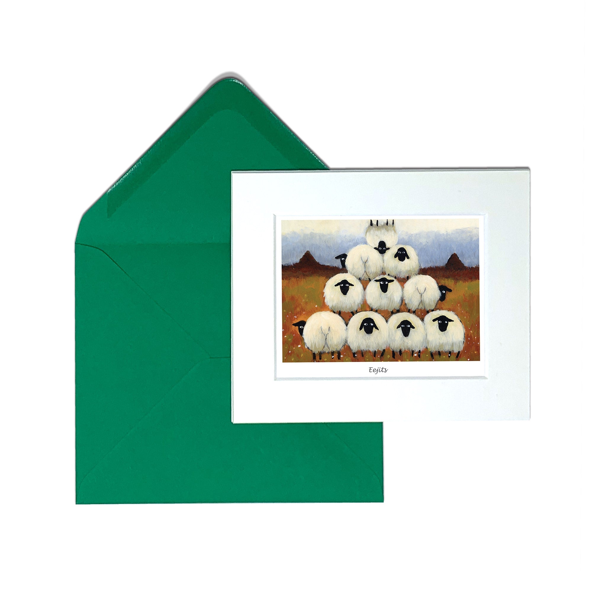 Eejits Greeting Card