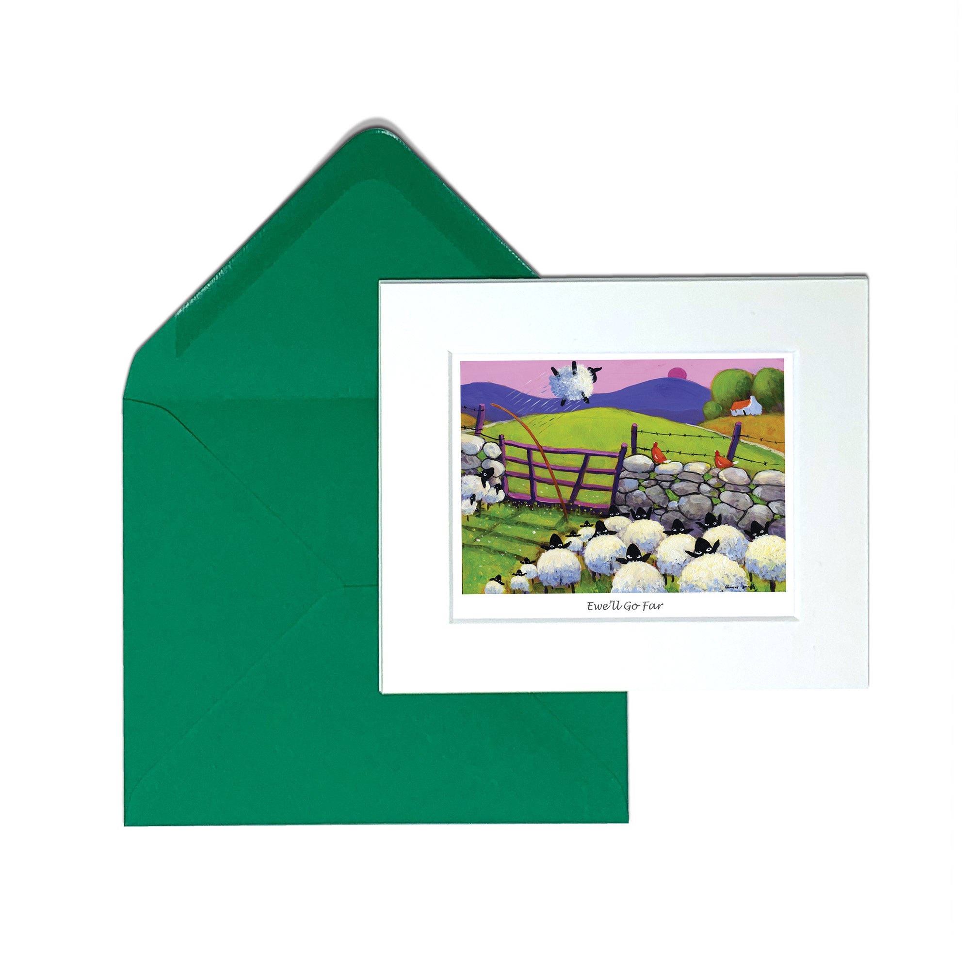 Ewe'll Go Far Greeting Card