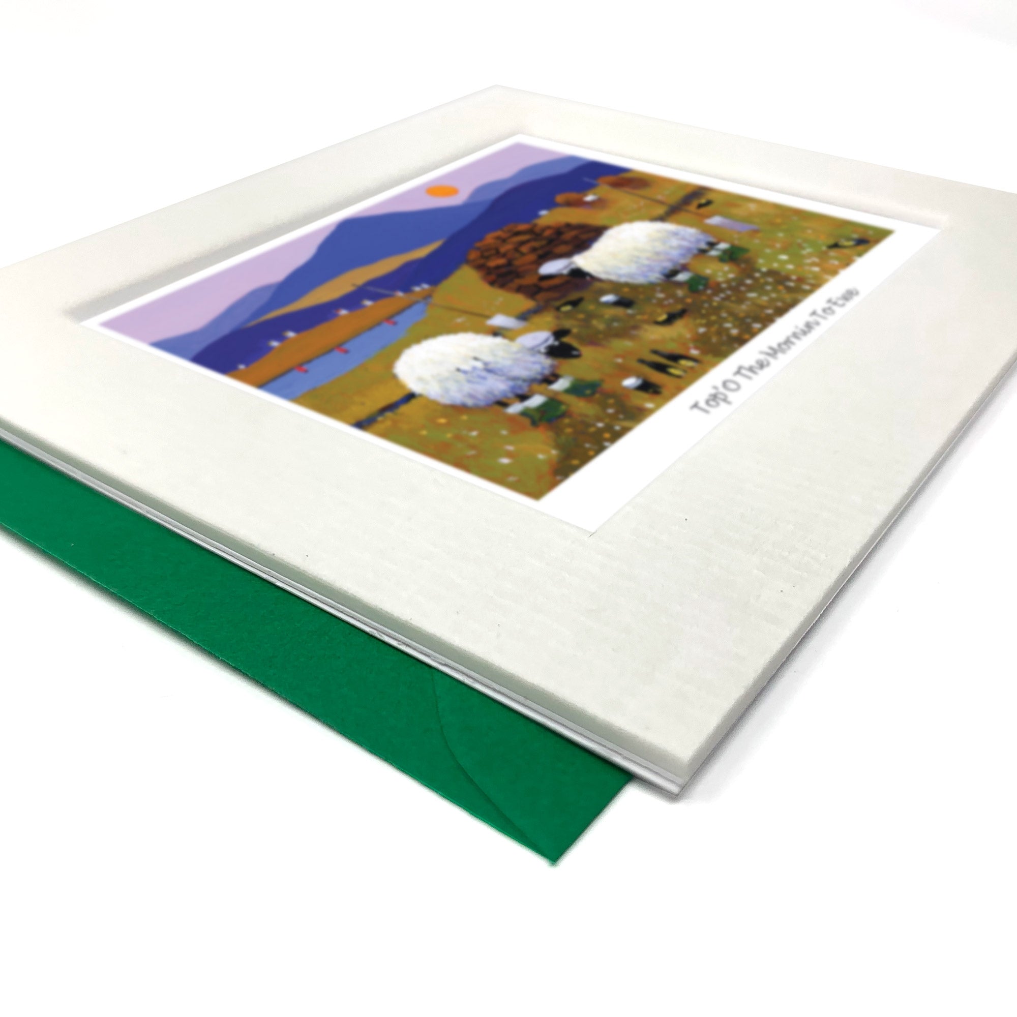 Top O'the Mornin To Ewe Greeting Card