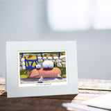 On The Pigs Back Greeting Card