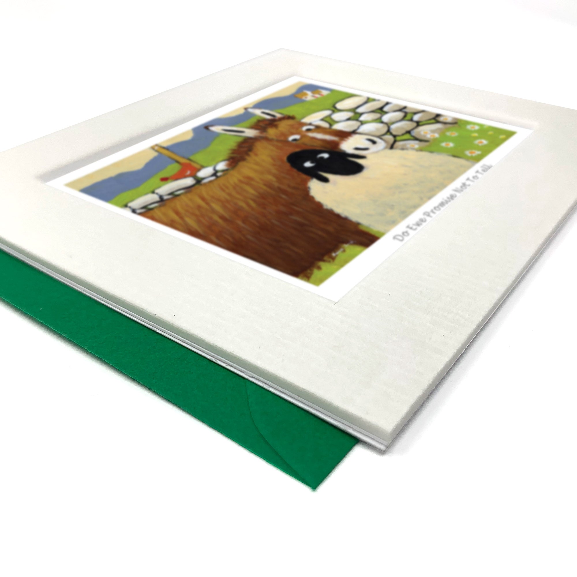 Do Ewe Promise Not To Tell Greeting Card