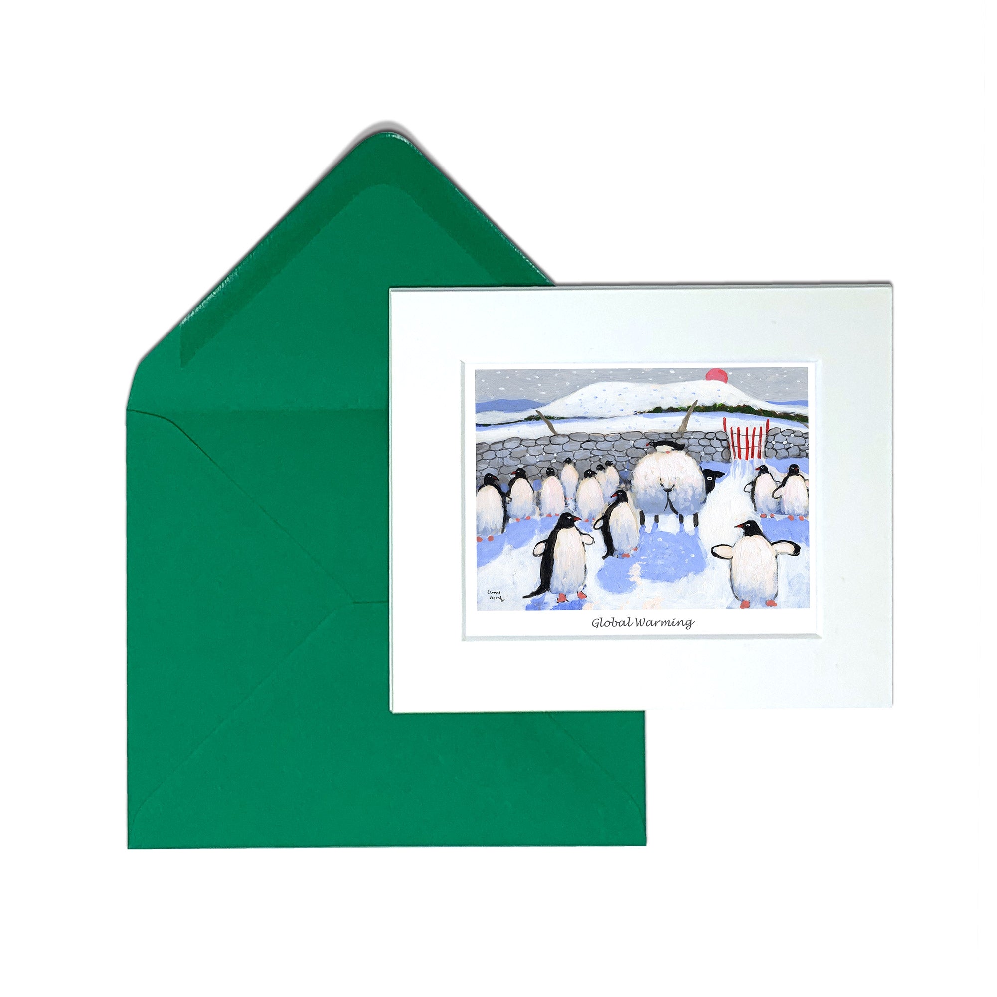 Global Warming Greeting Card